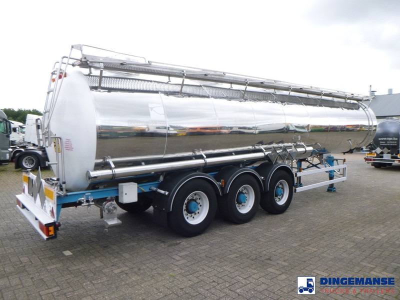 Magyar Chemical tank inox 33 m3 / 1 comp - Semirremolque cisterna: foto 4 Magyar Chemical tank inox 33 m3 / 1 comp - Semirremolque cisterna: foto 4