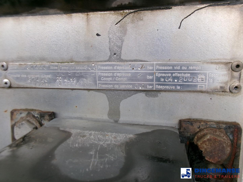 Semirremolque cisterna Magyar Chemical tank inox 37.4 m3 / 1 comp / ADR 30/11/2023: foto 18 Semirremolque cisterna Magyar Chemical tank inox 37.4 m3 / 1 comp / ADR 30/11/2023: foto 18