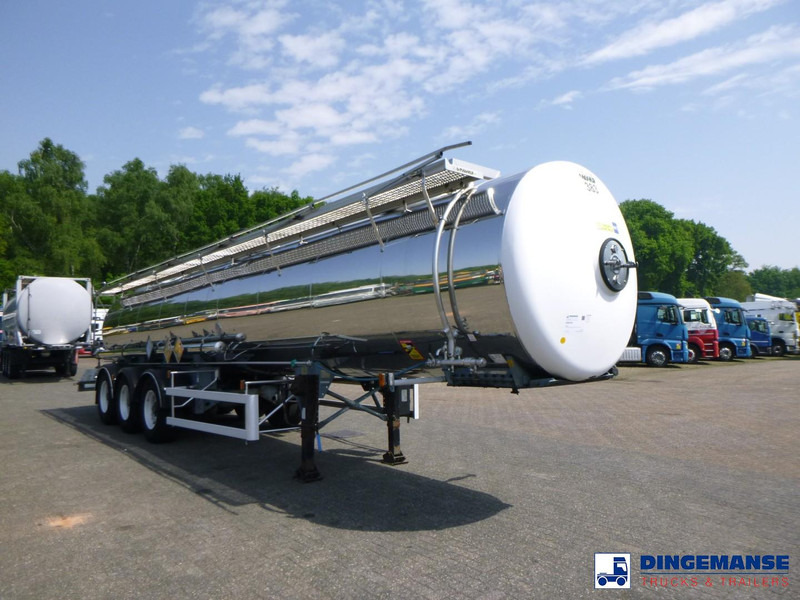 Magyar Chemical tank inox L4BH 22.2 m3 / 1 comp - Semirremolque cisterna: foto 2 Magyar Chemical tank inox L4BH 22.2 m3 / 1 comp - Semirremolque cisterna: foto 2