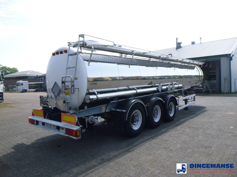 Magyar Chemical tank inox L4BH 22.2 m3 / 1 comp - Semirremolque cisterna: foto 4 Magyar Chemical tank inox L4BH 22.2 m3 / 1 comp - Semirremolque cisterna: foto 4