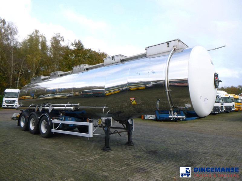 Magyar Chemical tank inox L4BH 32.8 m3 / 1 comp - Semirremolque cisterna: foto 2 Magyar Chemical tank inox L4BH 32.8 m3 / 1 comp - Semirremolque cisterna: foto 2