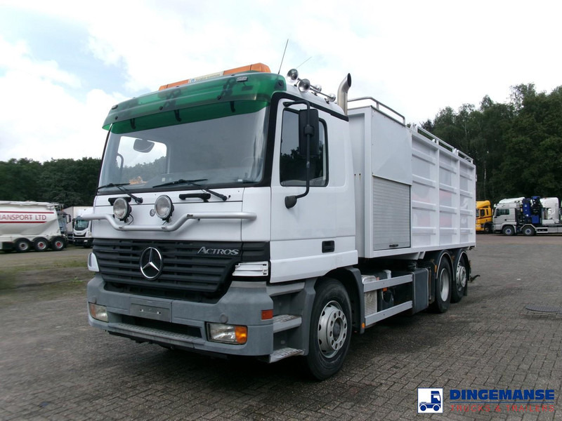 Mercedes-Benz Actros 2535 6x2 vacuum tank Saugbagger - Limpieza de alcantarillado: foto 1 Mercedes-Benz Actros 2535 6x2 vacuum tank Saugbagger - Limpieza de alcantarillado: foto 1