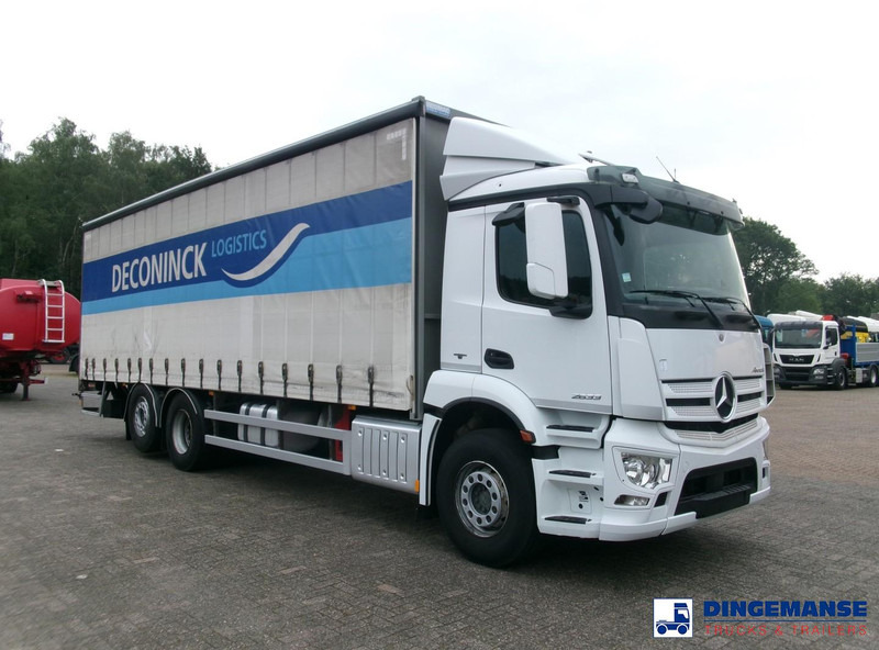 Mercedes-Benz Antos 2533L 6x2 Euro 6 curtain sider - Camión lona: foto 2 Mercedes-Benz Antos 2533L 6x2 Euro 6 curtain sider - Camión lona: foto 2