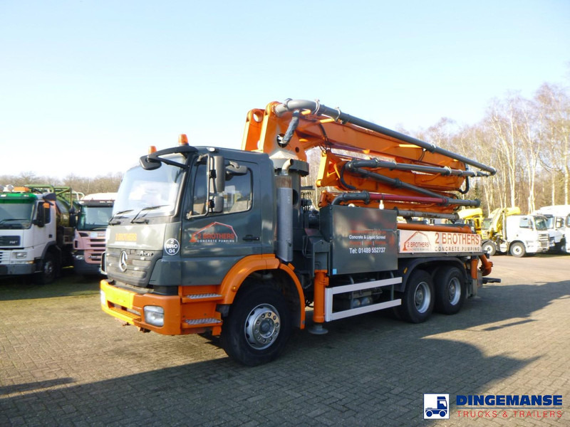 Mercedes-Benz Axor 2633 6x4 RHD Sermac SCL 130 concrete pump 32 m - Camión bomba de hormigón: foto 1 Mercedes-Benz Axor 2633 6x4 RHD Sermac SCL 130 concrete pump 32 m - Camión bomba de hormigón: foto 1