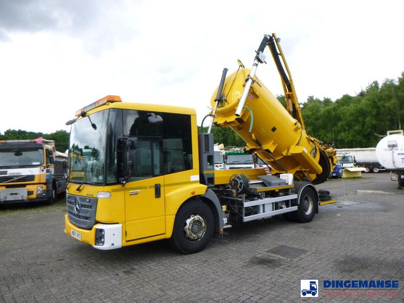 Mercedes-Benz Econic 1830 4x2 Euro 6 RHD Fuller vacuum tank 8.1 m3 - Limpieza de alcantarillado: foto 1 Mercedes-Benz Econic 1830 4x2 Euro 6 RHD Fuller vacuum tank 8.1 m3 - Limpieza de alcantarillado: foto 1