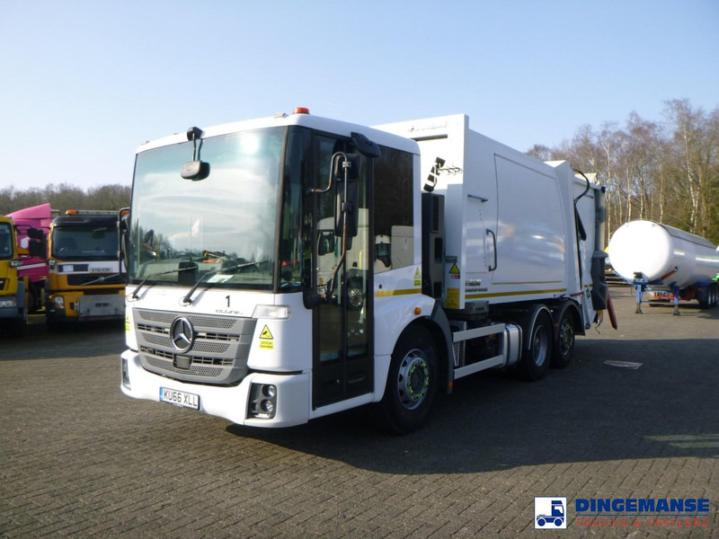 Mercedes-Benz Econic 2630 6x2 RHD Faun refuse truck - Camión de basura: foto 1 Mercedes-Benz Econic 2630 6x2 RHD Faun refuse truck - Camión de basura: foto 1