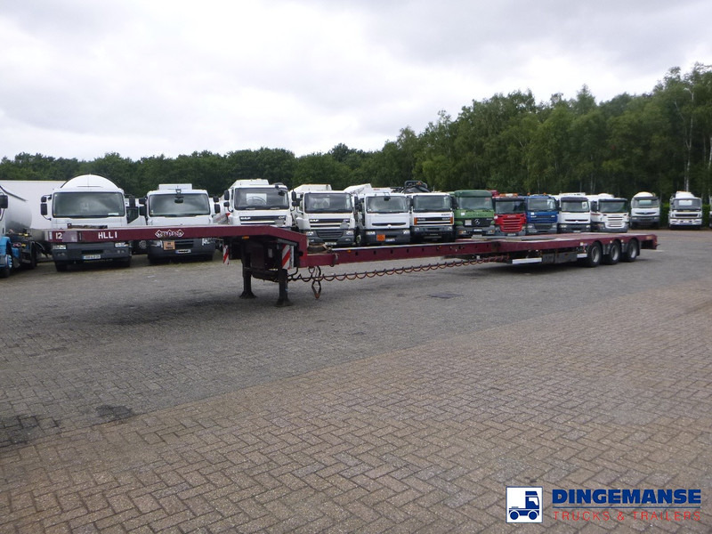Nooteboom 3-axle semi-lowbed trailer extendable 14.5 m + ramps - Semirremolque góndola rebajadas: foto 1 Nooteboom 3-axle semi-lowbed trailer extendable 14.5 m + ramps - Semirremolque góndola rebajadas: foto 1