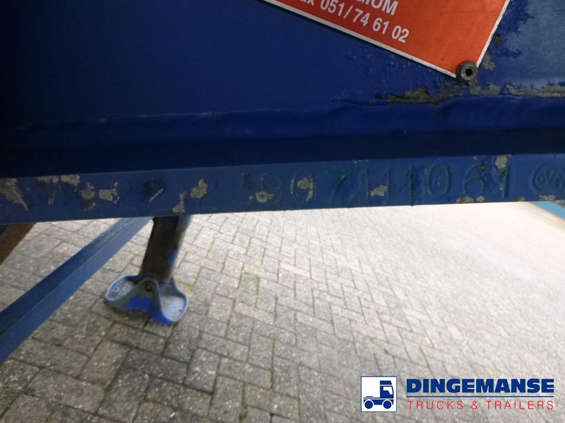 Semirremolque volquete OVA Tipper trailer alu 60 m3 + tarpaulin: foto 20