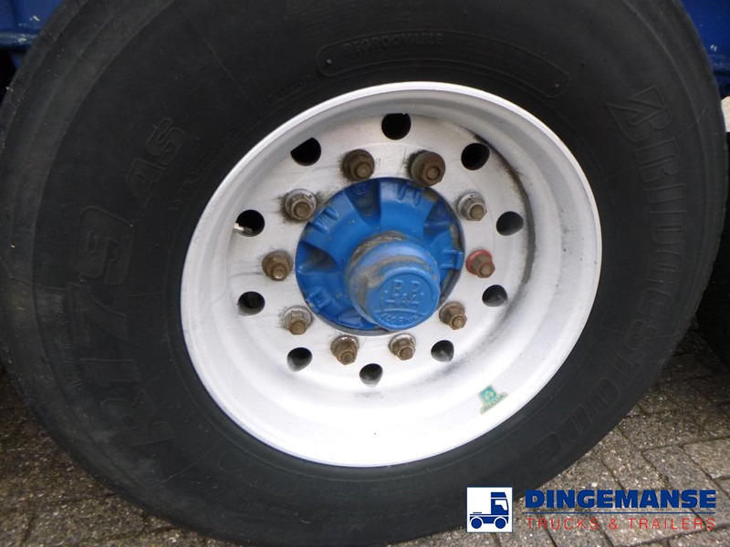 Semirremolque volquete OVA Tipper trailer alu 60 m3 + tarpaulin: foto 7