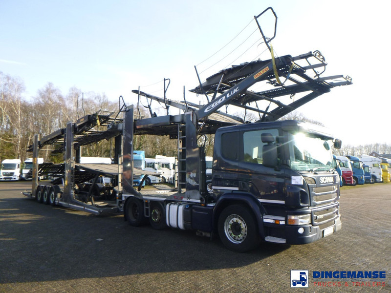 Scania P 410 6x2 RHD Rolfo car transporter - Camión portavehículos: foto 2 Scania P 410 6x2 RHD Rolfo car transporter - Camión portavehículos: foto 2