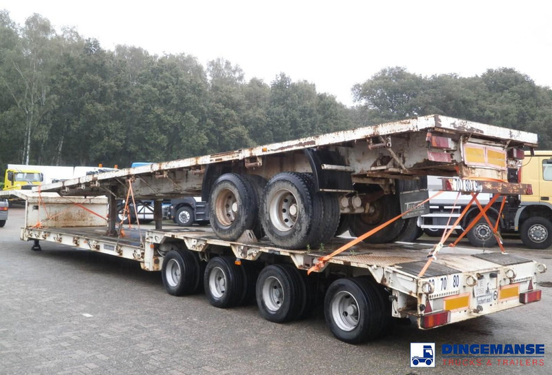 Traylona 2-axle platform trailer 39000KG / Extendable 19M - Semirremolque góndola rebajadas: foto 4 Traylona 2-axle platform trailer 39000KG / Extendable 19M - Semirremolque góndola rebajadas: foto 4