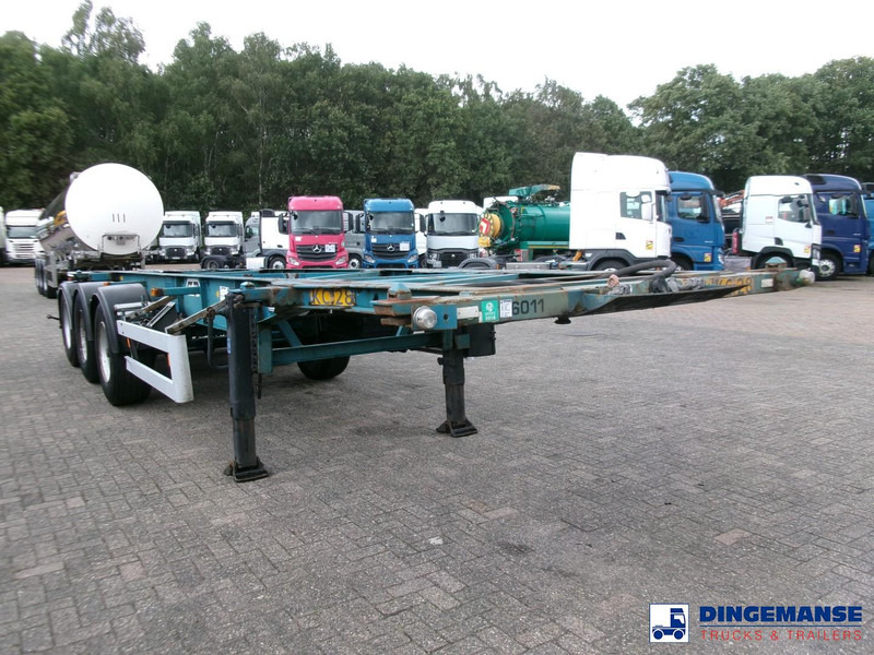 Van Hool 3-axle container chassis 20,30 ft. - Semirremolque portacontenedore/ Intercambiable: foto 2 Van Hool 3-axle container chassis 20,30 ft. - Semirremolque portacontenedore/ Intercambiable: foto 2
