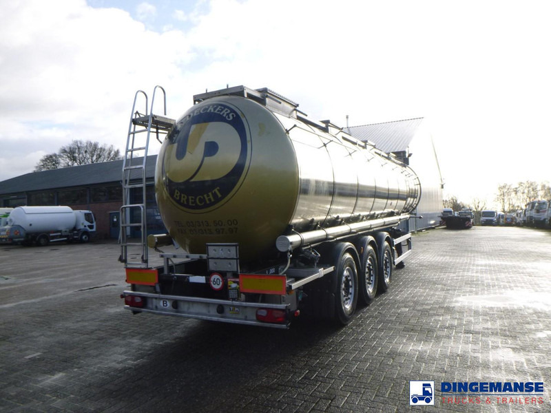 Van Hool Chemical tank inox 30 m3 / 1 comp ADR 12/03/2024 - Semirremolque cisterna: foto 3 Van Hool Chemical tank inox 30 m3 / 1 comp ADR 12/03/2024 - Semirremolque cisterna: foto 3