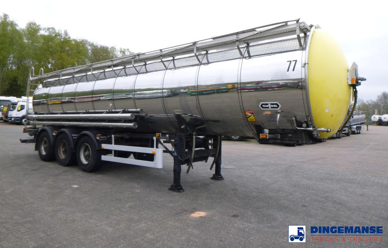 Van Hool Chemical tank inox 30 m3 / 1 comp - Semirremolque cisterna: foto 2 Van Hool Chemical tank inox 30 m3 / 1 comp - Semirremolque cisterna: foto 2