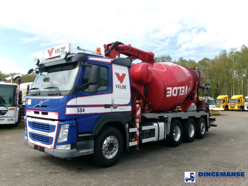 Volvo FM 420 8X4 Cifa MK25H concrete pump 25 m / mixer 7 m3 - Camión bomba de hormigón: foto 5 Volvo FM 420 8X4 Cifa MK25H concrete pump 25 m / mixer 7 m3 - Camión bomba de hormigón: foto 5