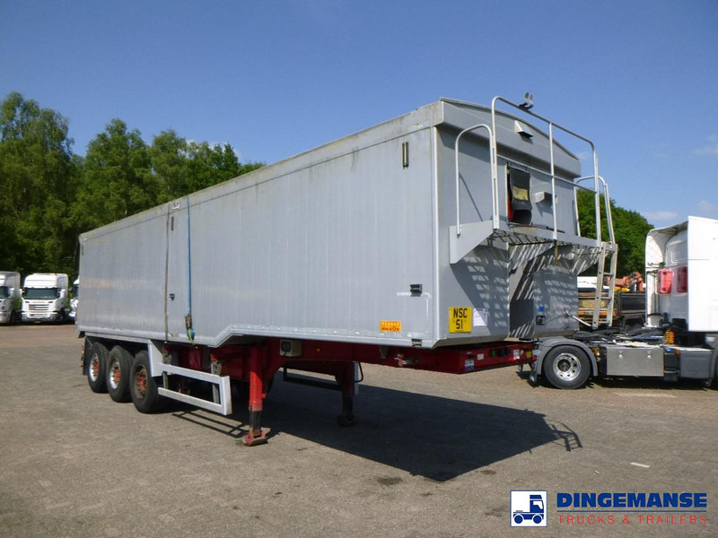 WILCOX Tipper trailer alu 55 m3 + tarpaulin - Semirremolque volquete: foto 2 WILCOX Tipper trailer alu 55 m3 + tarpaulin - Semirremolque volquete: foto 2