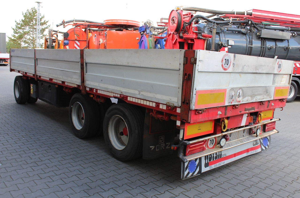 3-Achs ZORZI Pritschen-Anhänger Plateau-Rolle - Remolque plataforma/ Caja abierta: foto 3 3-Achs ZORZI Pritschen-Anhänger Plateau-Rolle - Remolque plataforma/ Caja abierta: foto 3