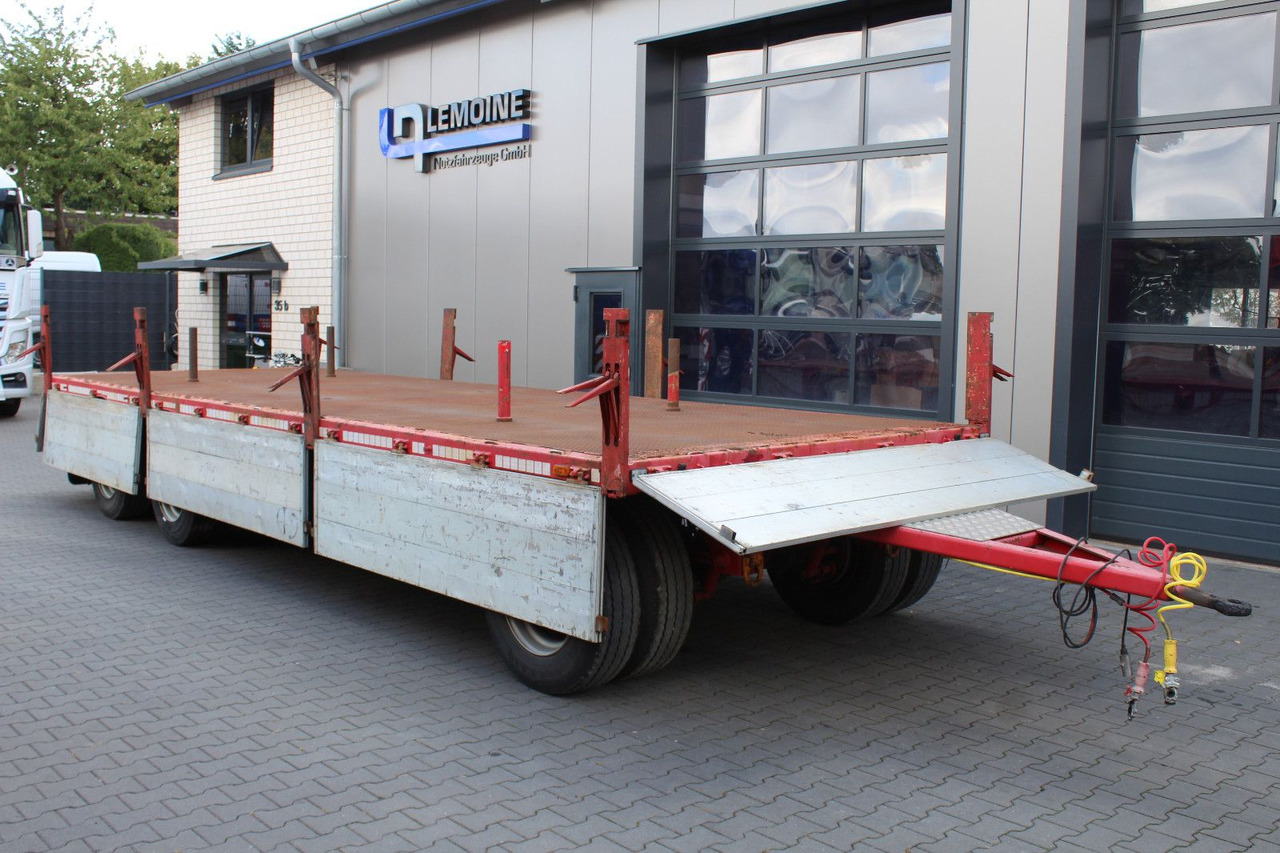 3-Achs ZORZI Pritschen-Anhänger Plateau-Rolle - Remolque plataforma/ Caja abierta: foto 5 3-Achs ZORZI Pritschen-Anhänger Plateau-Rolle - Remolque plataforma/ Caja abierta: foto 5