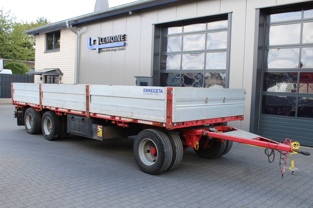 3-Achs ZORZI Pritschen-Anhänger Plateau-Rolle - Remolque góndola rebajadas: foto 1 3-Achs ZORZI Pritschen-Anhänger Plateau-Rolle - Remolque góndola rebajadas: foto 1