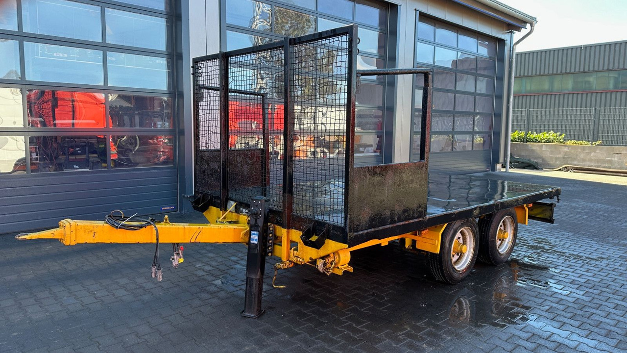Blomenröhr 2-Achs Plattform SDAH 8,5T - Remolque plataforma/ Caja abierta: foto 1 Blomenröhr 2-Achs Plattform SDAH 8,5T - Remolque plataforma/ Caja abierta: foto 1