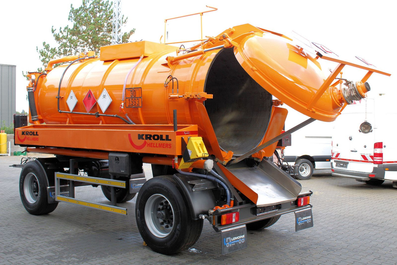 Kutschke 10m³ Kipper Saug u.Druck INOX +ADR/GGVS - Remolque cisterna: foto 3 Kutschke 10m³ Kipper Saug u.Druck INOX +ADR/GGVS - Remolque cisterna: foto 3