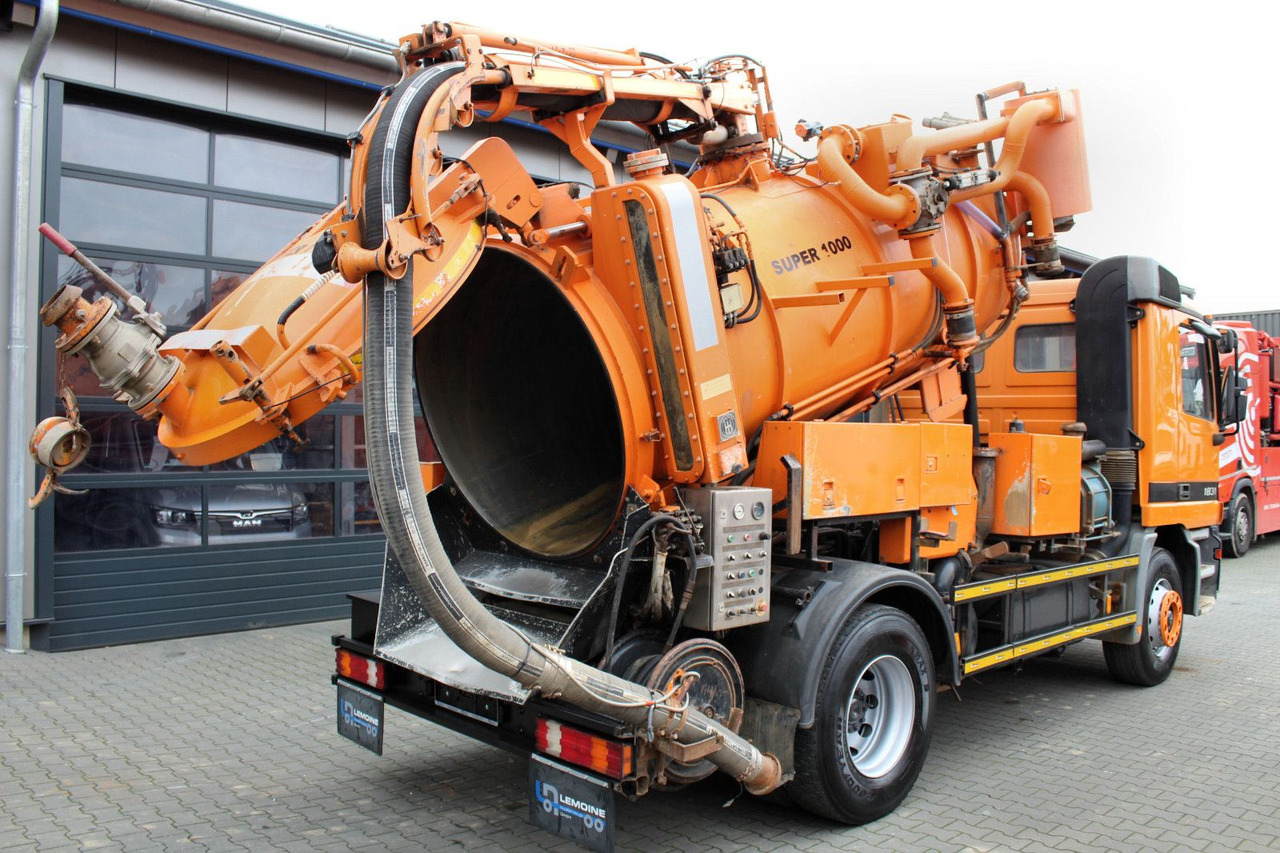 Mercedes-Benz Actros 1831 4x2 Hellmers 6,5m³ V2A INOX Kipper - Limpieza de alcantarillado: foto 4 Mercedes-Benz Actros 1831 4x2 Hellmers 6,5m³ V2A INOX Kipper - Limpieza de alcantarillado: foto 4