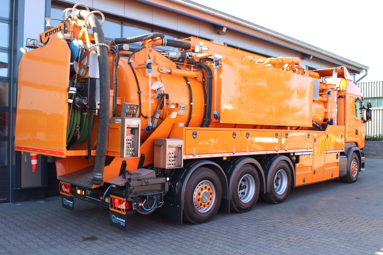 Scania R450 8x4 Kroll 19m³ Wasserrückgewinner Kombi-HD - Limpieza de alcantarillado: foto 3 Scania R450 8x4 Kroll 19m³ Wasserrückgewinner Kombi-HD - Limpieza de alcantarillado: foto 3