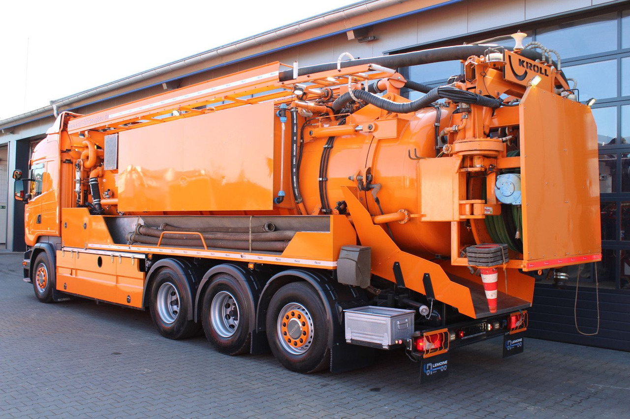 Scania R450 8x4 Kroll 19m³ Wasserrückgewinner Kombi-HD - Limpieza de alcantarillado: foto 5 Scania R450 8x4 Kroll 19m³ Wasserrückgewinner Kombi-HD - Limpieza de alcantarillado: foto 5