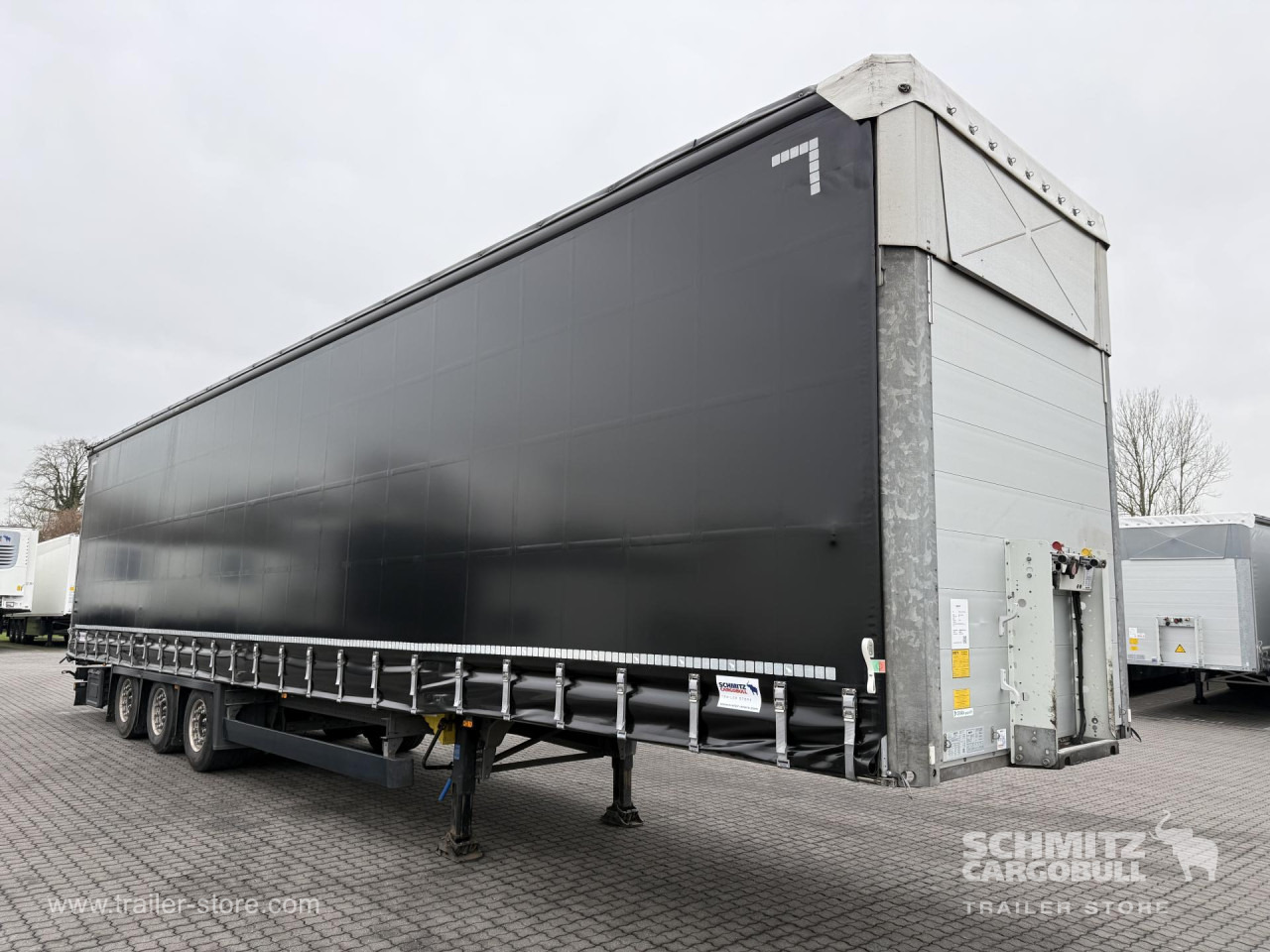 SCHMITZ Auflieger Curtainsider Mega - Semirremolque lona: foto 1 SCHMITZ Auflieger Curtainsider Mega - Semirremolque lona: foto 1