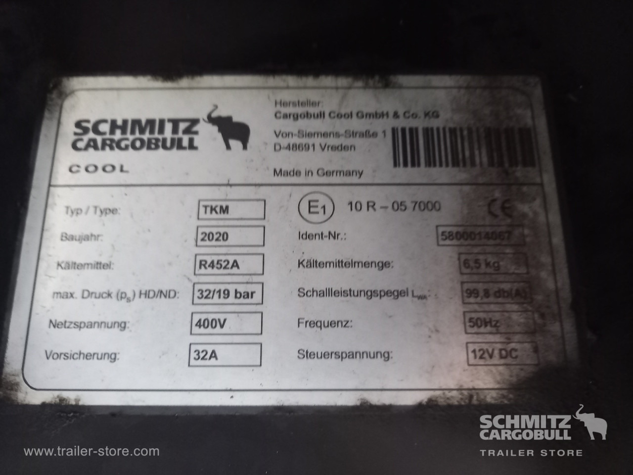 SCHMITZ Auflieger Tiefkühler Fleischhang - Semirremolque isotérmico: foto 5 SCHMITZ Auflieger Tiefkühler Fleischhang - Semirremolque isotérmico: foto 5