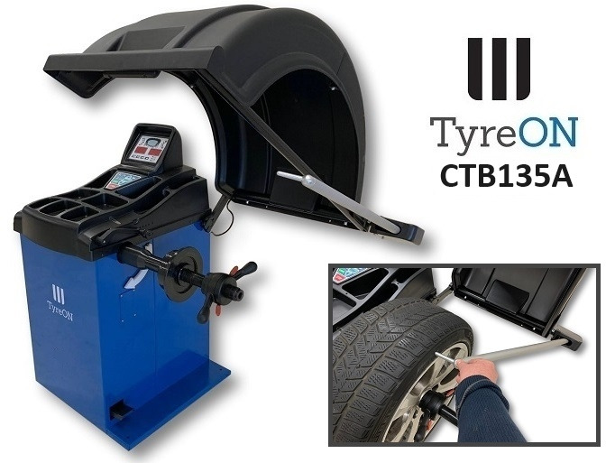 CTB135A wheel balancer - 5 ALU and 2 Steel programs - Auto input Distance + Diameter + Width - 230V - Equipo de taller: foto 1 CTB135A wheel balancer - 5 ALU and 2 Steel programs - Auto input Distance + Diameter + Width - 230V - Equipo de taller: foto 1