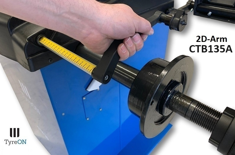 CTB135A wheel balancer - 5 ALU and 2 Steel programs - Auto input Distance + Diameter + Width - 230V - Equipo de taller: foto 4 CTB135A wheel balancer - 5 ALU and 2 Steel programs - Auto input Distance + Diameter + Width - 230V - Equipo de taller: foto 4