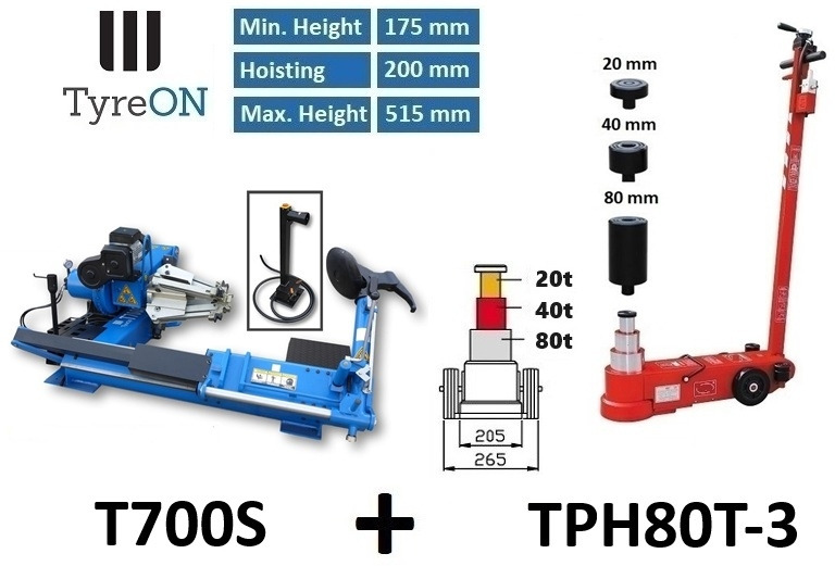 T700S + TPH80T-3 - Equipo de taller: foto 1 T700S + TPH80T-3 - Equipo de taller: foto 1