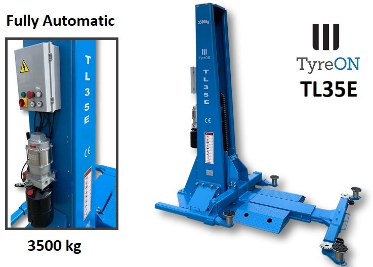 TL35E single post car lift - fixed, mounted on the floor - fully automatic one post car lift - Equipo de taller: foto 5 TL35E single post car lift - fixed, mounted on the floor - fully automatic one post car lift - Equipo de taller: foto 5