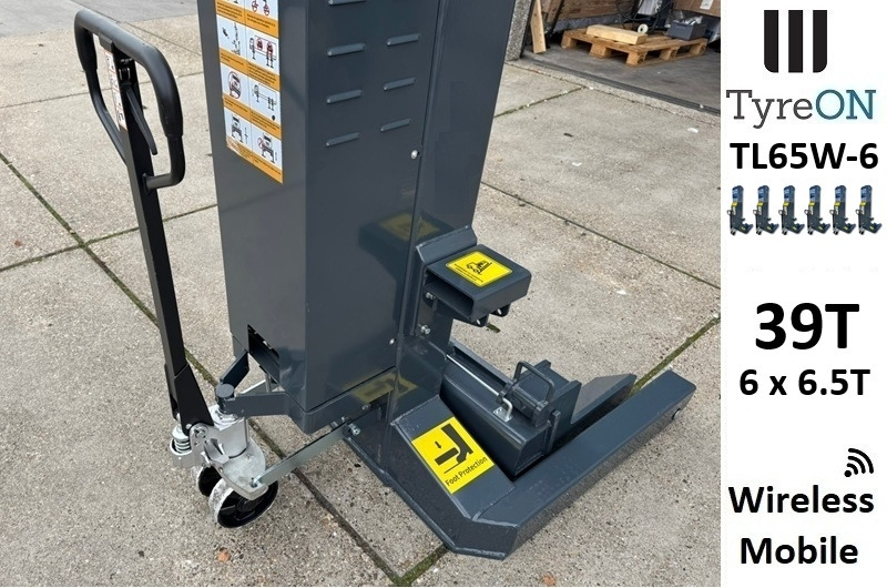 TL65W-6 39T wireless - 6 x 6.5 T - Battery 24V DC / 3 kW per column - Large colour touch display - Equipo de taller: foto 3 TL65W-6 39T wireless - 6 x 6.5 T - Battery 24V DC / 3 kW per column - Large colour touch display - Equipo de taller: foto 3