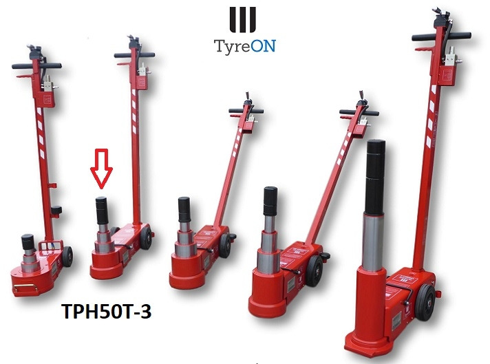 TPH50T-3 Air hydraulic jack 50 Tons - Minimum height 15 cm - Equipo de taller: foto 4 TPH50T-3 Air hydraulic jack 50 Tons - Minimum height 15 cm - Equipo de taller: foto 4