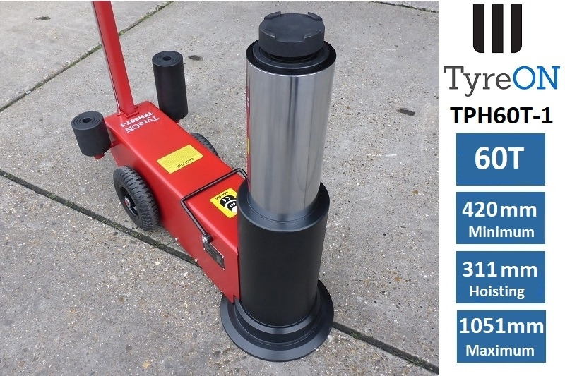 TPH60T-1 Air hydraulic jack 60 Tons - Equipo de taller: foto 1 TPH60T-1 Air hydraulic jack 60 Tons - Equipo de taller: foto 1