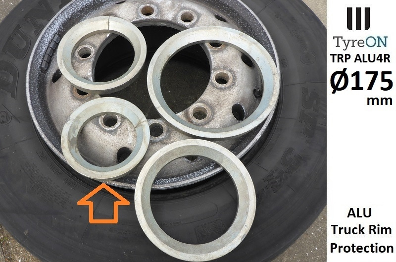 TRP ALUR-175 protection ring aluminium / alloy truck rims Ø175 mm - Equipo de taller: foto 2 TRP ALUR-175 protection ring aluminium / alloy truck rims Ø175 mm - Equipo de taller: foto 2