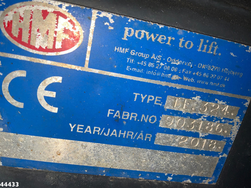 Camión con equipo de cable, Camión grúa DAF DAF FAX CF 480 Euro 6 HMF 26 Tonmeter laadkraan: foto 20 Camión con equipo de cable, Camión grúa DAF DAF FAX CF 480 Euro 6 HMF 26 Tonmeter laadkraan: foto 20