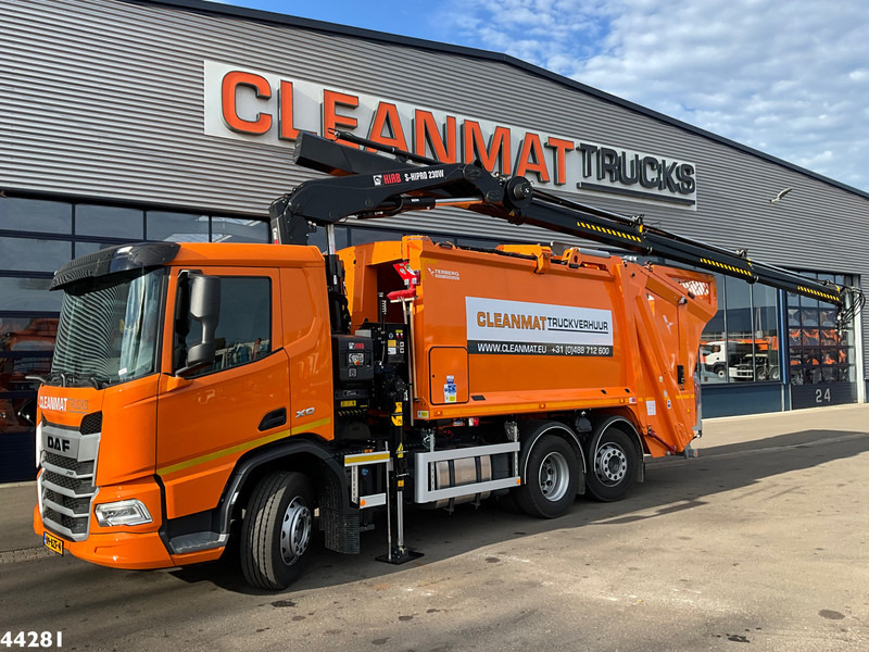 DAF FAN XD 340 Euro 6 Hiab 23 Tonmeter laadkraan - Camión de basura: foto 1 DAF FAN XD 340 Euro 6 Hiab 23 Tonmeter laadkraan - Camión de basura: foto 1