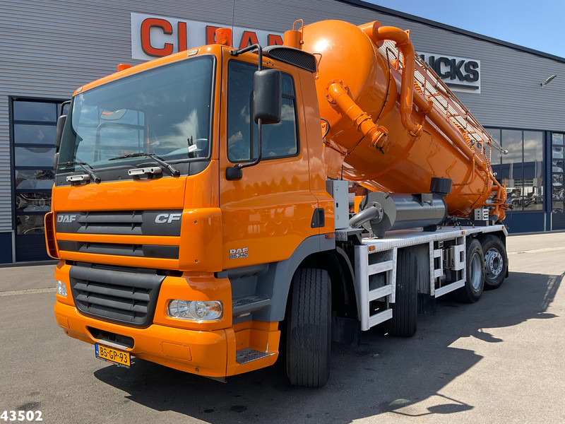 DAF FAX 85 CF 340 Droge stoffen blaas installatie Just 21.613 km! - Limpieza de alcantarillado: foto 1 DAF FAX 85 CF 340 Droge stoffen blaas installatie Just 21.613 km! - Limpieza de alcantarillado: foto 1
