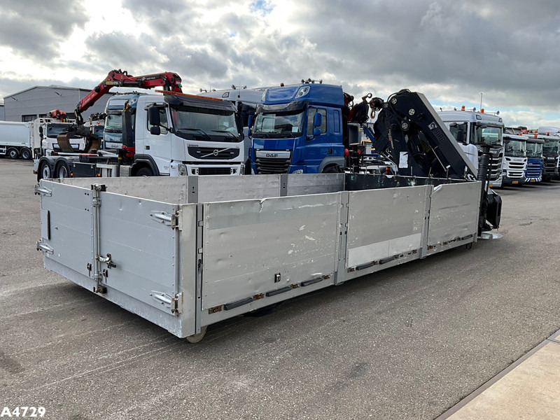 Contenedor de gancho Laadplateau met Hiab 28 Tonmeter laadkraan: foto 7