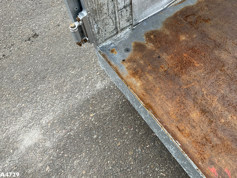 Contenedor de gancho Laadplateau met Hiab 28 Tonmeter laadkraan: foto 10