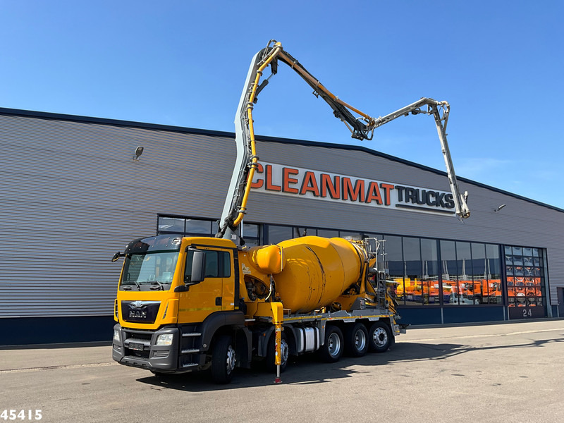 MAN TGS 35.440 Euro 6 10x4 CIFA 12m³ Mixer + CIFA pump Just 200.228 km! - Camión bomba de hormigón: foto 1 MAN TGS 35.440 Euro 6 10x4 CIFA 12m³ Mixer + CIFA pump Just 200.228 km! - Camión bomba de hormigón: foto 1