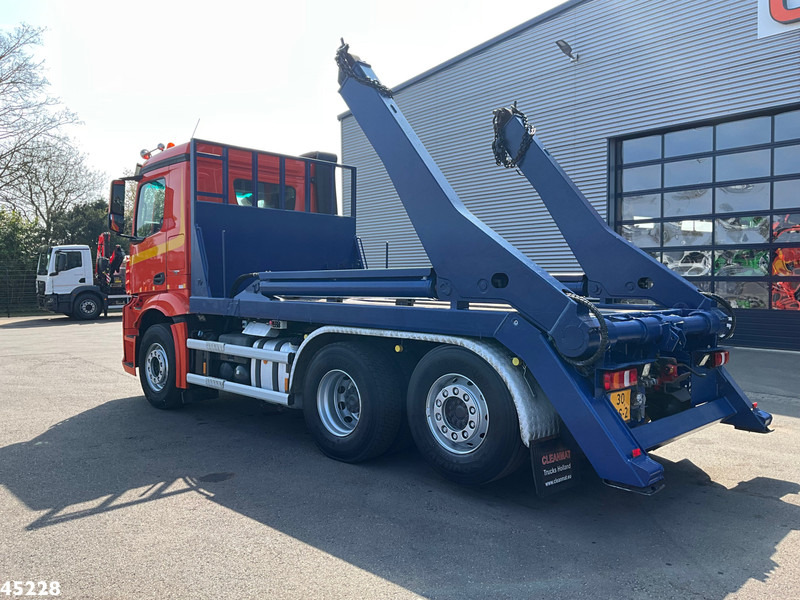 Mercedes-Benz Antos 2542 6x2 Euro 6 Hyva 18 portaalarmsysteem - Camión portacontenedor de cadenas: foto 3 Mercedes-Benz Antos 2542 6x2 Euro 6 Hyva 18 portaalarmsysteem - Camión portacontenedor de cadenas: foto 3