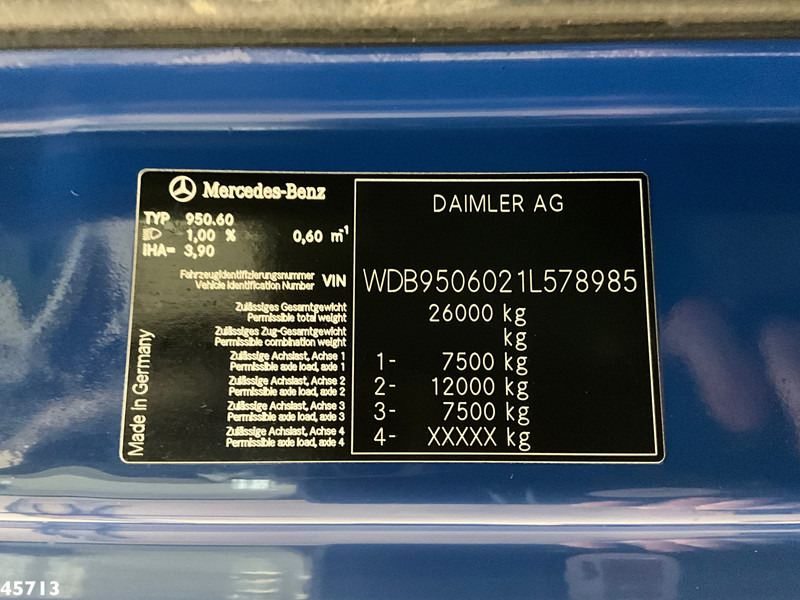 Arrendamiento de Mercedes-Benz Axor 2529 Atlas 12 Tonmeter laadkraan Just 86.058 km! Mercedes-Benz Axor 2529 Atlas 12 Tonmeter laadkraan Just 86.058 km!: foto 19