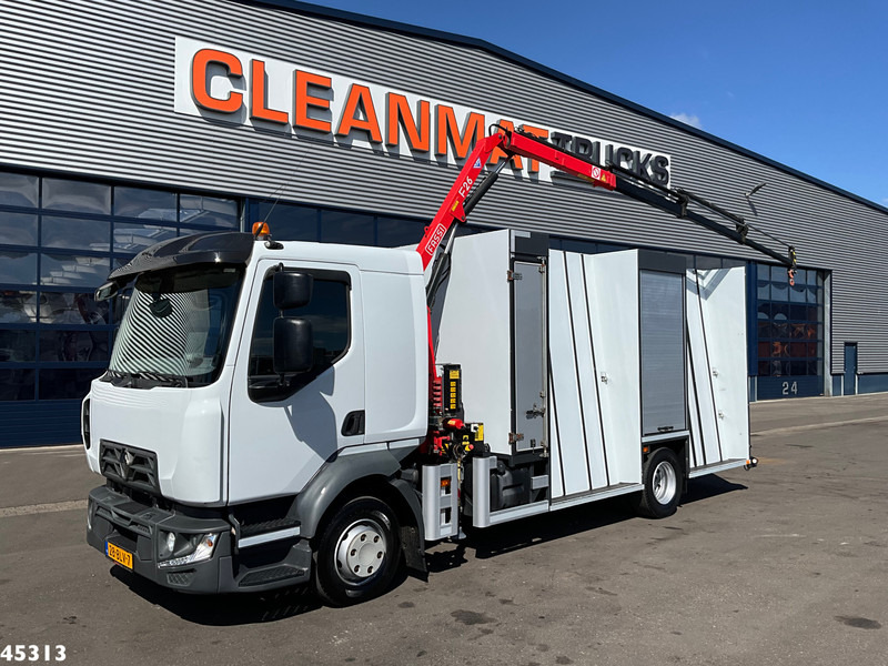 Renault D 220 Euro 6 Fassi 2,3 Tonmeter laadkraan Just 153.536 km! - Camión grúa: foto 1 Renault D 220 Euro 6 Fassi 2,3 Tonmeter laadkraan Just 153.536 km! - Camión grúa: foto 1