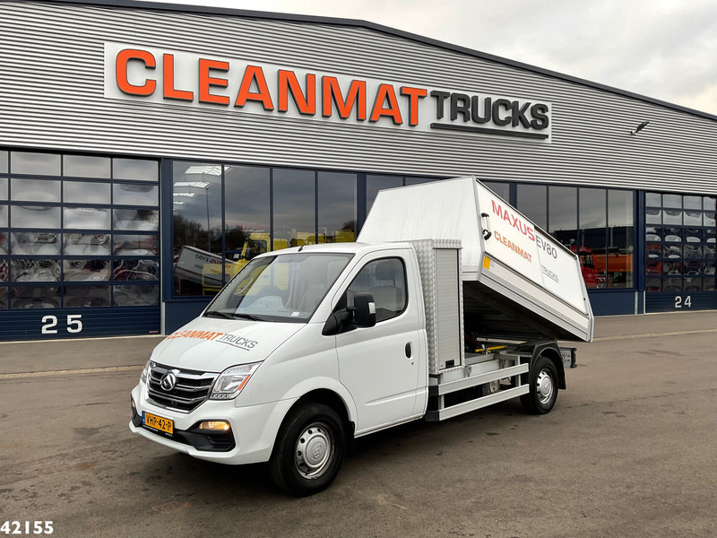 SAIC Maxus EV80 LWB Veegvuilkipper 100% elektrisch - Camión de basura: foto 1 SAIC Maxus EV80 LWB Veegvuilkipper 100% elektrisch - Camión de basura: foto 1