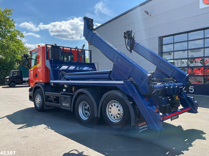 Scania G 440 6x2 Meiller 16 Tons portaalarmsysteem - Camión portacontenedor de cadenas: foto 2 Scania G 440 6x2 Meiller 16 Tons portaalarmsysteem - Camión portacontenedor de cadenas: foto 2