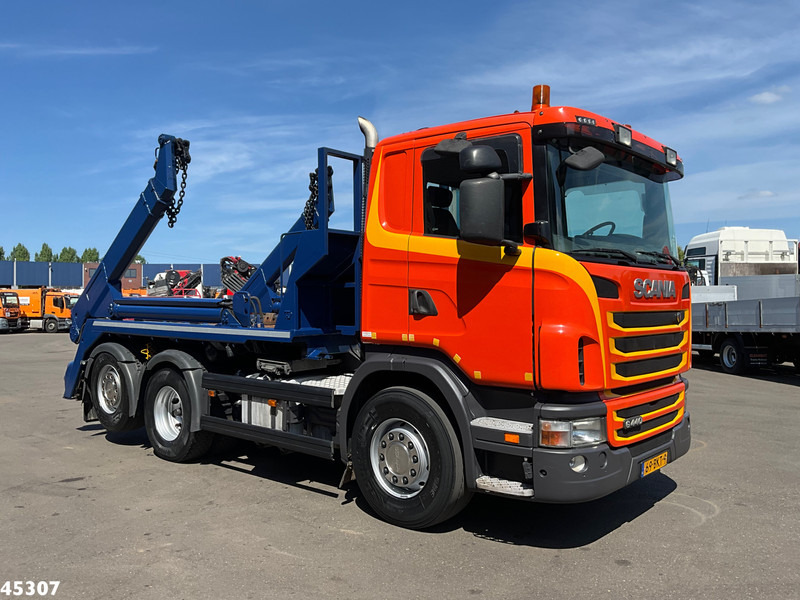 Scania G 440 6x2 Meiller 16 Tons portaalarmsysteem - Camión portacontenedor de cadenas: foto 4 Scania G 440 6x2 Meiller 16 Tons portaalarmsysteem - Camión portacontenedor de cadenas: foto 4